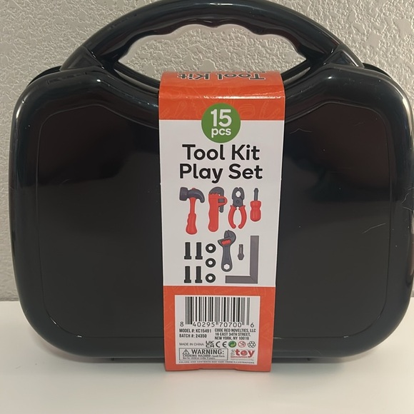 Kids Careers Tool Kit Playset for Boy's or Girl's Gift 15 pieces New in Box! - Picture 3 of 5